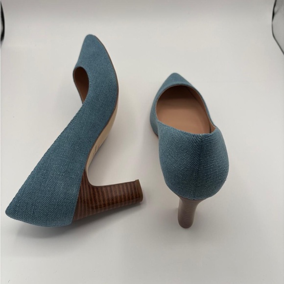 NWT Cole Haan Women’s Mylah Pump 75mm Light Denim (size 7.5B) - Picture 6 of 10